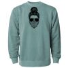 Unisex Midweight Pigment-Dyed Crewneck Sweatshirt Thumbnail