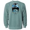 Unisex Midweight Pigment-Dyed Crewneck Sweatshirt Thumbnail