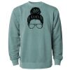 Unisex Midweight Pigment-Dyed Crewneck Sweatshirt Thumbnail