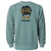 Unisex Midweight Pigment-Dyed Crewneck Sweatshirt Thumbnail