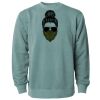 Unisex Midweight Pigment-Dyed Crewneck Sweatshirt Thumbnail