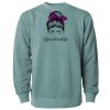 Unisex Midweight Pigment-Dyed Crewneck Sweatshirt Thumbnail