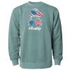 Unisex Midweight Pigment-Dyed Crewneck Sweatshirt Thumbnail