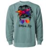 Unisex Midweight Pigment-Dyed Crewneck Sweatshirt Thumbnail