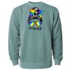 Unisex Midweight Pigment-Dyed Crewneck Sweatshirt Thumbnail