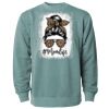 Unisex Midweight Pigment-Dyed Crewneck Sweatshirt Thumbnail