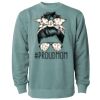 Unisex Midweight Pigment-Dyed Crewneck Sweatshirt Thumbnail