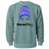 Unisex Midweight Pigment-Dyed Crewneck Sweatshirt Thumbnail