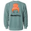 Unisex Midweight Pigment-Dyed Crewneck Sweatshirt Thumbnail