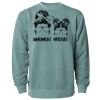 Unisex Midweight Pigment-Dyed Crewneck Sweatshirt Thumbnail