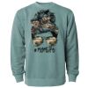 Unisex Midweight Pigment-Dyed Crewneck Sweatshirt Thumbnail