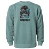 Unisex Midweight Pigment-Dyed Crewneck Sweatshirt Thumbnail