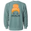 Unisex Midweight Pigment-Dyed Crewneck Sweatshirt Thumbnail