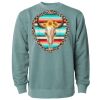 Unisex Midweight Pigment-Dyed Crewneck Sweatshirt Thumbnail