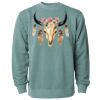 Unisex Midweight Pigment-Dyed Crewneck Sweatshirt Thumbnail