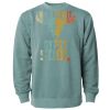 Unisex Midweight Pigment-Dyed Crewneck Sweatshirt Thumbnail