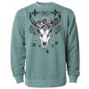 Unisex Midweight Pigment-Dyed Crewneck Sweatshirt Thumbnail