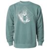 Unisex Midweight Pigment-Dyed Crewneck Sweatshirt Thumbnail