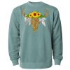 Unisex Midweight Pigment-Dyed Crewneck Sweatshirt Thumbnail