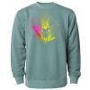 Unisex Midweight Pigment-Dyed Crewneck Sweatshirt Thumbnail