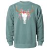 Unisex Midweight Pigment-Dyed Crewneck Sweatshirt Thumbnail