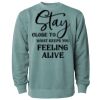 Unisex Midweight Pigment-Dyed Crewneck Sweatshirt Thumbnail