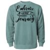 Unisex Midweight Pigment-Dyed Crewneck Sweatshirt Thumbnail