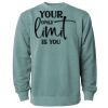 Unisex Midweight Pigment-Dyed Crewneck Sweatshirt Thumbnail