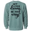 Unisex Midweight Pigment-Dyed Crewneck Sweatshirt Thumbnail