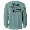 Unisex Midweight Pigment-Dyed Crewneck Sweatshirt Thumbnail