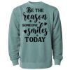 Unisex Midweight Pigment-Dyed Crewneck Sweatshirt Thumbnail