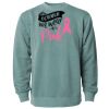 Unisex Midweight Pigment-Dyed Crewneck Sweatshirt Thumbnail