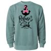 Unisex Midweight Pigment-Dyed Crewneck Sweatshirt Thumbnail