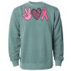 Unisex Midweight Pigment-Dyed Crewneck Sweatshirt Thumbnail