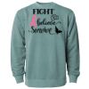 Unisex Midweight Pigment-Dyed Crewneck Sweatshirt Thumbnail