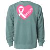 Unisex Midweight Pigment-Dyed Crewneck Sweatshirt Thumbnail