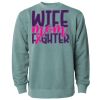 Unisex Midweight Pigment-Dyed Crewneck Sweatshirt Thumbnail