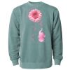 Unisex Midweight Pigment-Dyed Crewneck Sweatshirt Thumbnail