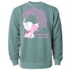 Unisex Midweight Pigment-Dyed Crewneck Sweatshirt Thumbnail