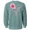 Unisex Midweight Pigment-Dyed Crewneck Sweatshirt Thumbnail