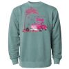 Unisex Midweight Pigment-Dyed Crewneck Sweatshirt Thumbnail