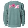 Unisex Midweight Pigment-Dyed Crewneck Sweatshirt Thumbnail