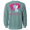 Unisex Midweight Pigment-Dyed Crewneck Sweatshirt Thumbnail