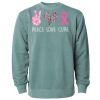 Unisex Midweight Pigment-Dyed Crewneck Sweatshirt Thumbnail