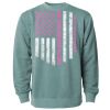 Unisex Midweight Pigment-Dyed Crewneck Sweatshirt Thumbnail