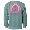 Unisex Midweight Pigment-Dyed Crewneck Sweatshirt Thumbnail