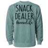 Unisex Midweight Pigment-Dyed Crewneck Sweatshirt Thumbnail