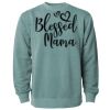 Unisex Midweight Pigment-Dyed Crewneck Sweatshirt Thumbnail