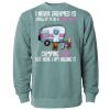 Unisex Midweight Pigment-Dyed Crewneck Sweatshirt Thumbnail