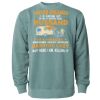 Unisex Midweight Pigment-Dyed Crewneck Sweatshirt Thumbnail